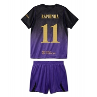 Barcelona Raphinha Belloli #11 Bortatröja Barn 2026-27 Kortärmad (+ Korta byxor)